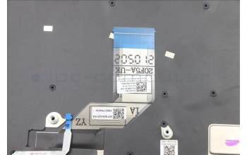 Lenovo 5M11C85680 C-Cover with keyboard, Hungarian, Black, NO WWAN, NO WLAN, UK