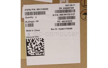 Lenovo 5M11C86058 C-Abdeckung mit Tastatur, Englisch (US, Euro), Schwarz, Kein WWAN