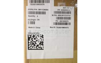 Lenovo 5M11C86084 C-Cover with keyboard, French, Black, No WWAN, US