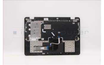 Lenovo 5M11C86279 C-Cover with keyboard, Nordic, Black, UK