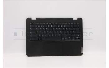 Lenovo 5M11C86315 C-Cover with keyboard, Spanish, Black, UK