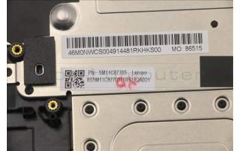 Lenovo 5M11C87703 MECH_ASM KB POR w/PT C BK(W/DFKB)