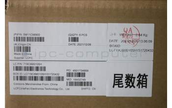 Lenovo 5M11C88900 MECH_ASM KBD UK BKLT (CHI) BLK