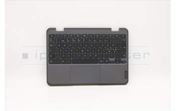 Lenovo 5M11C94674 C-Cover with keyboard, Nordic, Non-Backlight, Touchpad, UK
