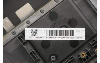 Lenovo 5M11C94700 C-Cover with keyboard, US English Euro, Non-Backlight, Touchpad, US