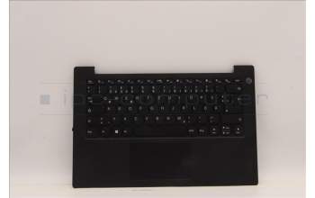 Lenovo 5M11C94855 C-Cover with keyboard,German,Black,FingerPrint