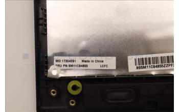 Lenovo 5M11C94855 C-Cover with keyboard,German,Black,FingerPrint