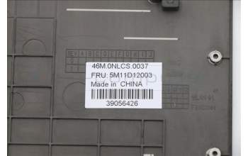 Lenovo 5M11D12003 C-Cover with keyboard, Estonian, Backlight, NO WWAN, UK