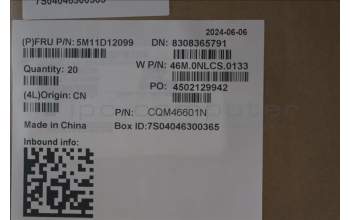 Lenovo 5M11D12099 MECH_ASM NoWW C-Cvr+TUR KB ASM,CHY