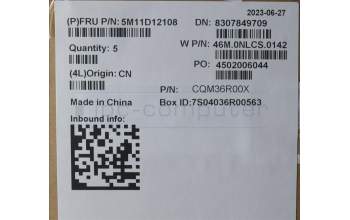 Lenovo 5M11D12108 MECH_ASM NoWW C-Cvr+UK KB ASM,LTN