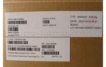 Lenovo 5M11F24560 MECH_ASM KBD/C ENG BKLT (SUN) USBK