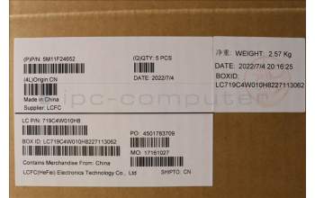 Lenovo 5M11F24652 MECH_ASM KBD/C TC BKLT (SUN) USBK