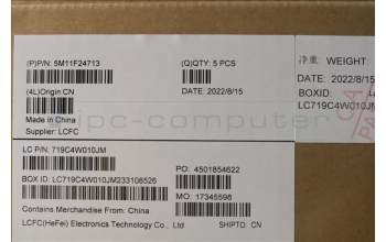 Lenovo 5M11F24713 MECH_ASM KBD/C EURO ENG BKLT CHI WW USBK