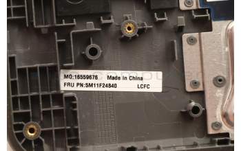 Lenovo 5M11F24840 C-Cover with keyboard, Nordic, Black, UK