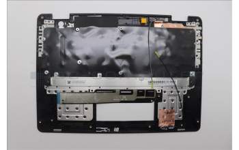 Lenovo 5M11F25636 C-Cover with keyboard, Italian, Black, WLAN, UK