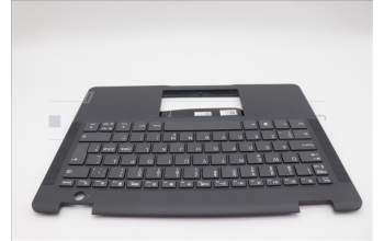 Lenovo 5M11F25650 C-Cover with keyboard, Nordic, Black, UK