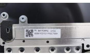 Lenovo 5M11F25652 C-Cover with keyboard, Portuguese, Black, UK