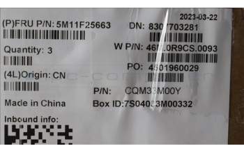 Lenovo 5M11F25663 C-Abdeckung mit Tastatur, Spanisch, Schwarz, WLAN