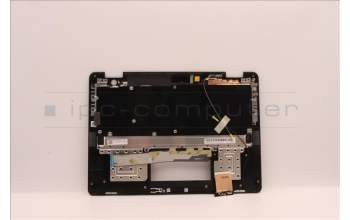 Lenovo 5M11F25667 C-Cover with keyboard, Switzerland, Black, WLAN, UK