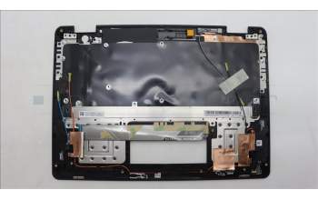 Lenovo 5M11F26459 C-Cover with keyboard, German, Black, WWAN, WLAN, UK