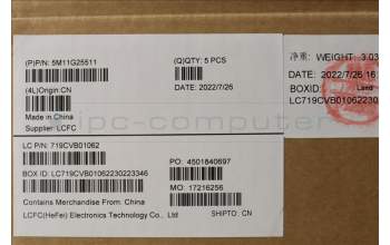 Lenovo 5M11G25511 MECH_ASM KBw/Ccvr THAI BKLT-CHY US BK