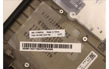 Lenovo 5M11G27135 MECH_ASM KBD C-Cov BEL BKLT Chicon BK