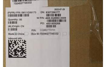 Lenovo 5M11G56173 MECH_ASM CS21 3+2bCP,GMyr,VB1,NFC,TRI