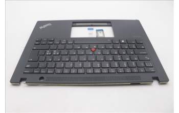 Lenovo 5M11H25990 MECH_ASM KB CCov NORDIC BKLT Trans WW BK