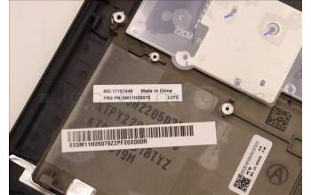 Lenovo 5M11H26079 MECH_ASM KBD C-Cov UK BKLT Sunrex WW BK