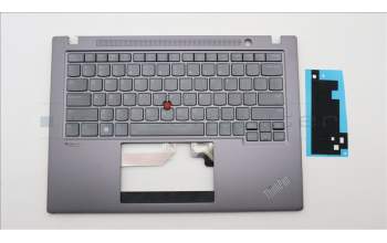 Lenovo 5M11H26137 MECH_ASM KBD CCov EURO ENG BKLT Chico GY