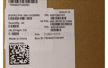 Lenovo 5M11H26968 MECH_ASM FRU C COV,YOGA WFC SG Fenrir