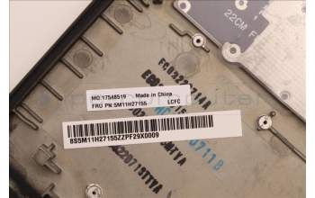 Lenovo 5M11H27155 MECH_ASM KBD Cc KOR(CHY) US BK