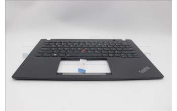 Lenovo 5M11H27340 MECH_ASM KBD Cc ENG BKLT(SUN) US BK