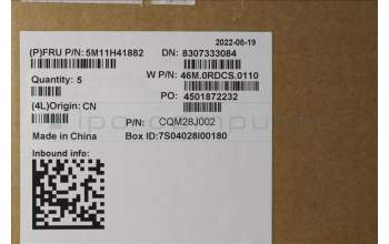 Lenovo 5M11H41882 MECH_ASM WW C-Cvr+HUN KB ASM,LTN