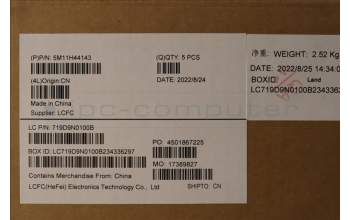 Lenovo 5M11H44143 MECH_ASM GRP KBD BZL,EURO ENG,WL,DB,CHY