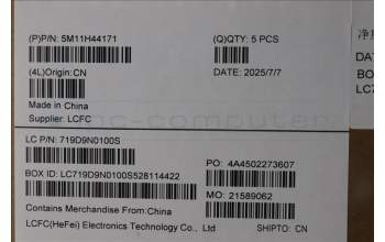 Lenovo 5M11H44171 MECH_ASM GRP KBD BZL,POR,WL,DB,CHY