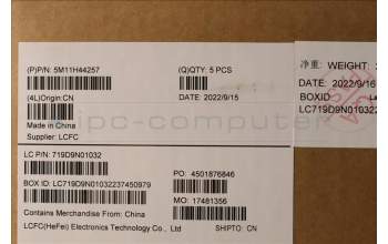Lenovo 5M11H44257 MECH_ASM GRP KBD BZL,SWE/FIN,WW,DB,CHY