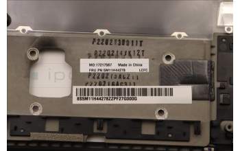 Lenovo 5M11H44278 MECH_ASM GRP KBD BZL,BEL,WL,DB,SUN