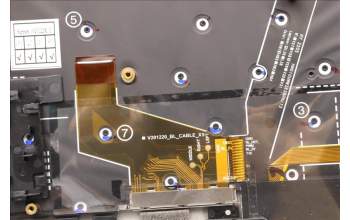 LENOVO 5M11H44297 Keyb X1 Carbon 2022 G10/G11 Cover FR - WL