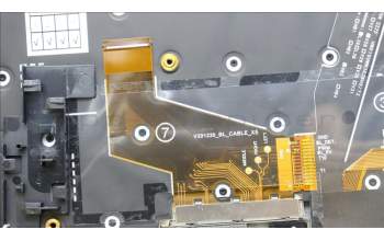 Lenovo 5M11H44303 MECH_ASM GRP KBD BZL,GRE,WL,DB,SUN