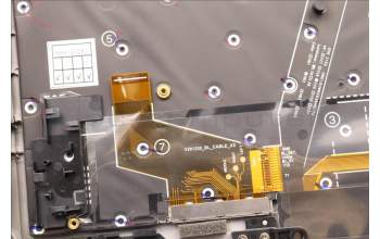 Lenovo 5M11H44415 MECH_ASM GRP KBD BZL,SPA,WW,DB,SUN