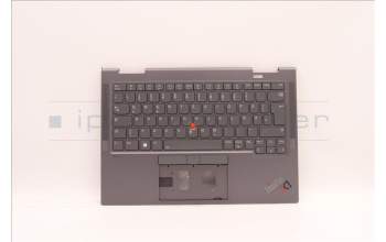 Lenovo 5M11H45735 MECH_ASM KBD BZL,WL,GY,CHY,GER