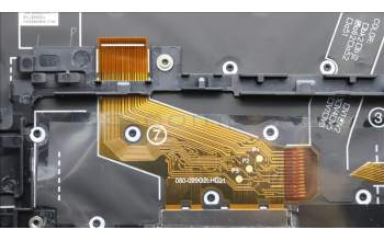 Lenovo 5M11H45736 MECH_ASM KBD BZL,WL,GY,CHY,GRE