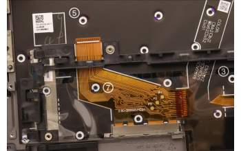 Lenovo 5M11H45795 MECH_ASM KBD BZL,WW,GY,CHY,NORDIC