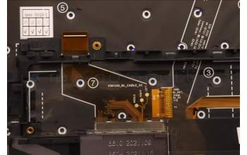 Lenovo 5M11H45822 MECH_ASM KBD BZL,WL,GY,SRX,UK