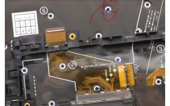 Lenovo 5M11H45829 MECH_ASM KBD BZL,WL,GY,SRX,IND ENG