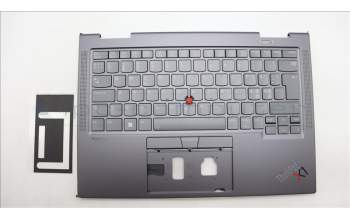 Lenovo 5M11H45832 MECH_ASM KBD BZL,WL,GY,SRX,NORDIC