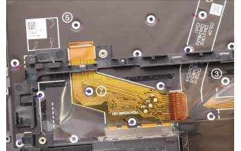 Lenovo 5M11H45872 MECH_ASM KBD BZL,WL,GY,CHY,ENG