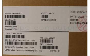 Lenovo 5M11H45872 MECH_ASM KBD BZL,WL,GY,CHY,ENG