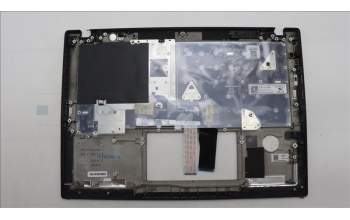 Lenovo 5M11H52274 C-Cover with keyboard, Ukraine, Black, Backlight, WWAN, US